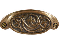 Bronze Oval Ivy Cup Pull