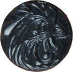 Cast Iron Rooster Cabinet Knob (Right Facing)