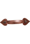 Forged Copper 4 Inch Spade Pull Handle