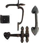 Arts and Crafts Bronze Gate Thumb Latch Kit